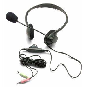 inland 87070 3.5mm Connector Light weight Stereo Headset w/volme control